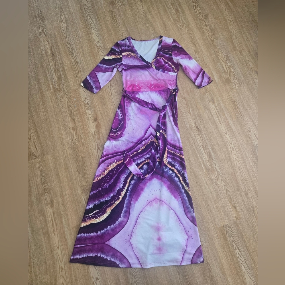 Purple Maxi Dress